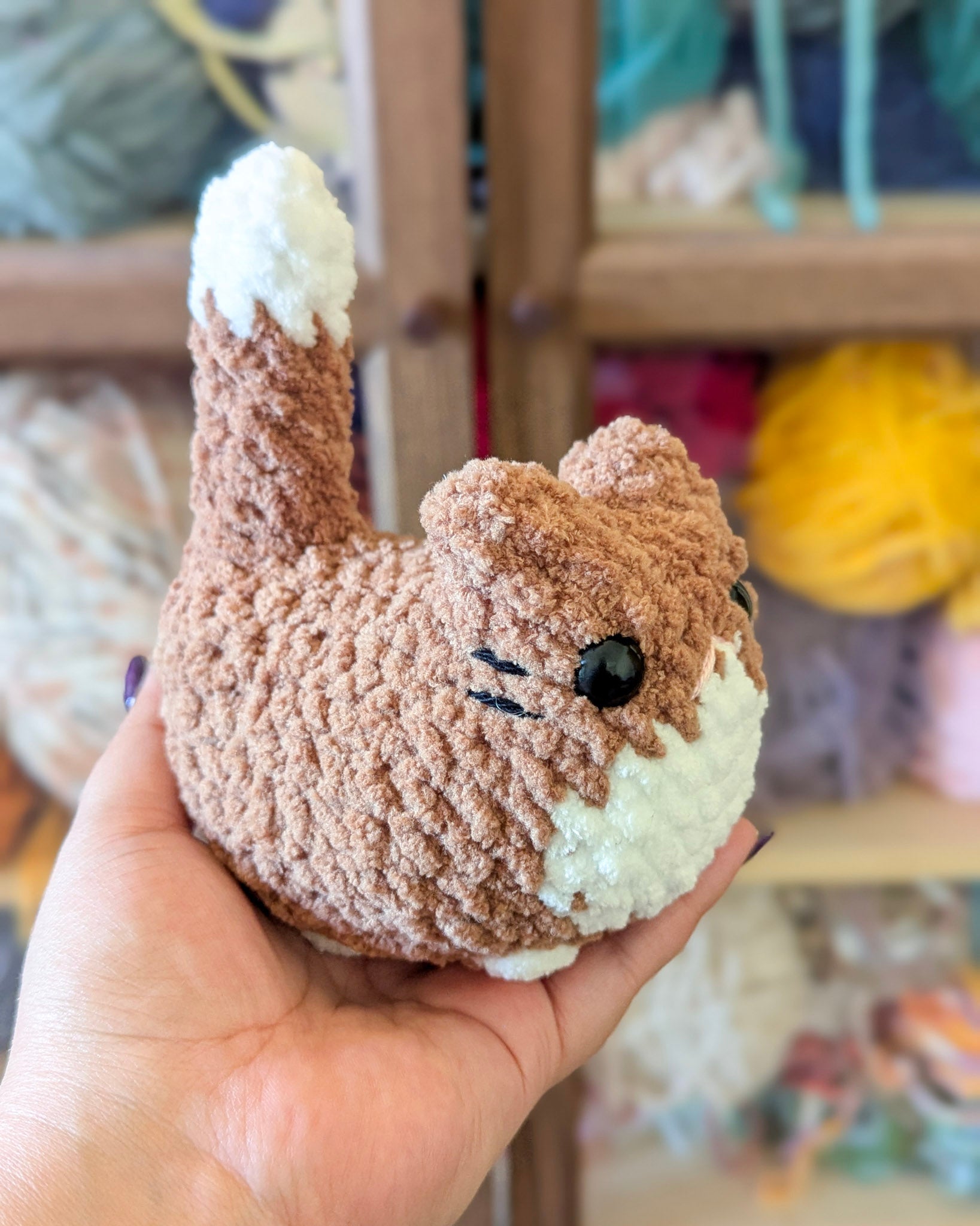 Tuxedo Loaf Cat Plushie - 99% Coffee 