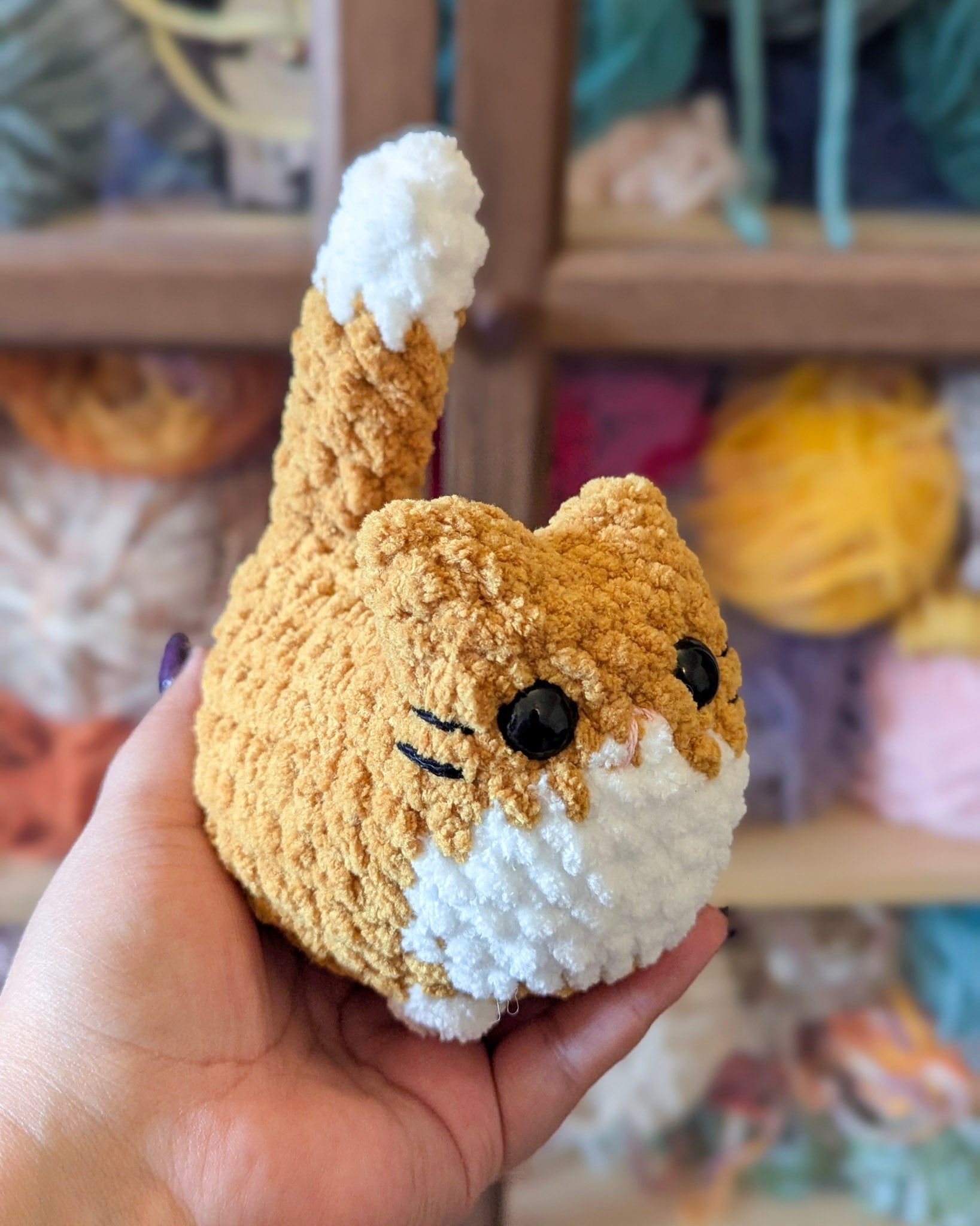 Tuxedo Loaf Cat Plushie - 99% Coffee 