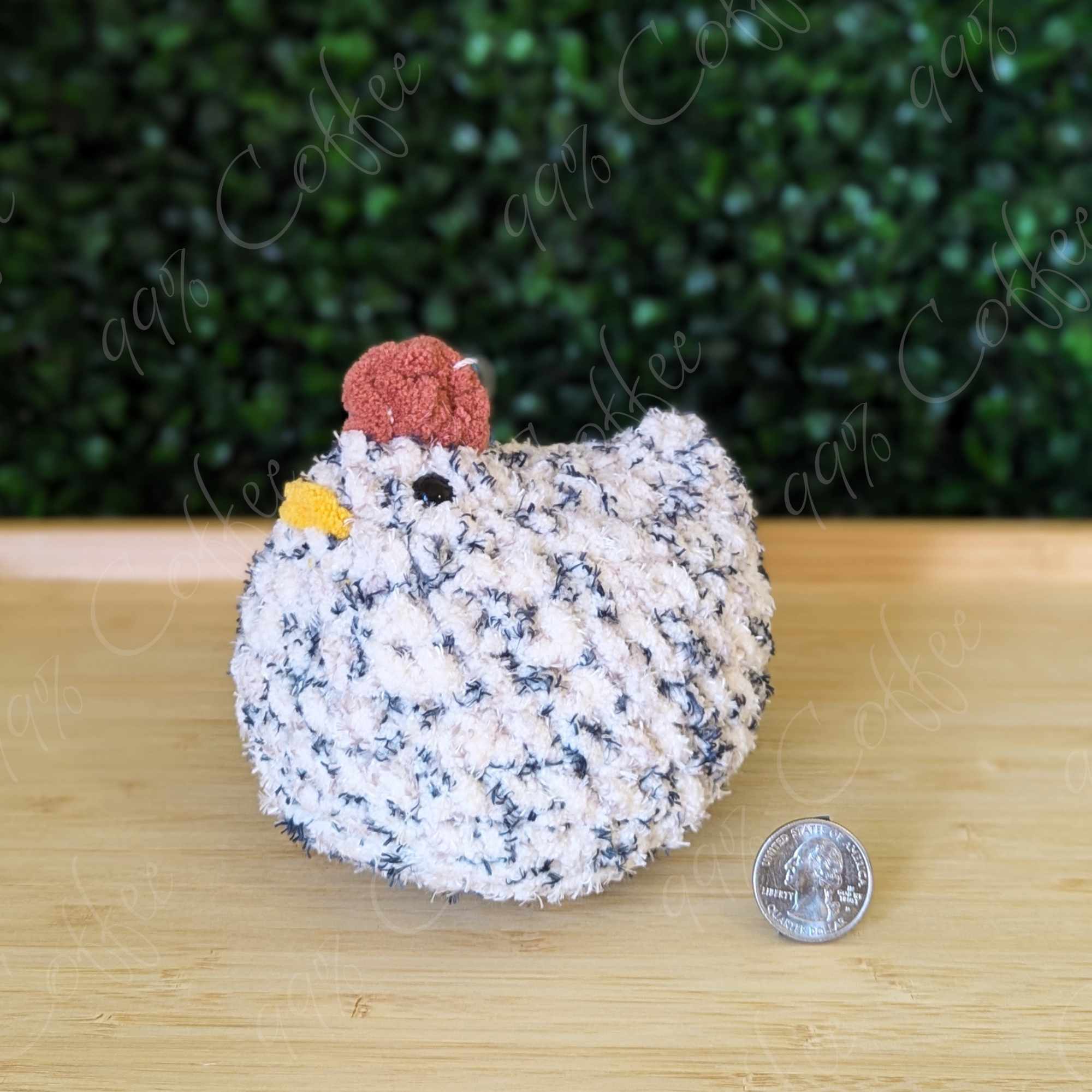 Chicken Plushie - 99% Coffee