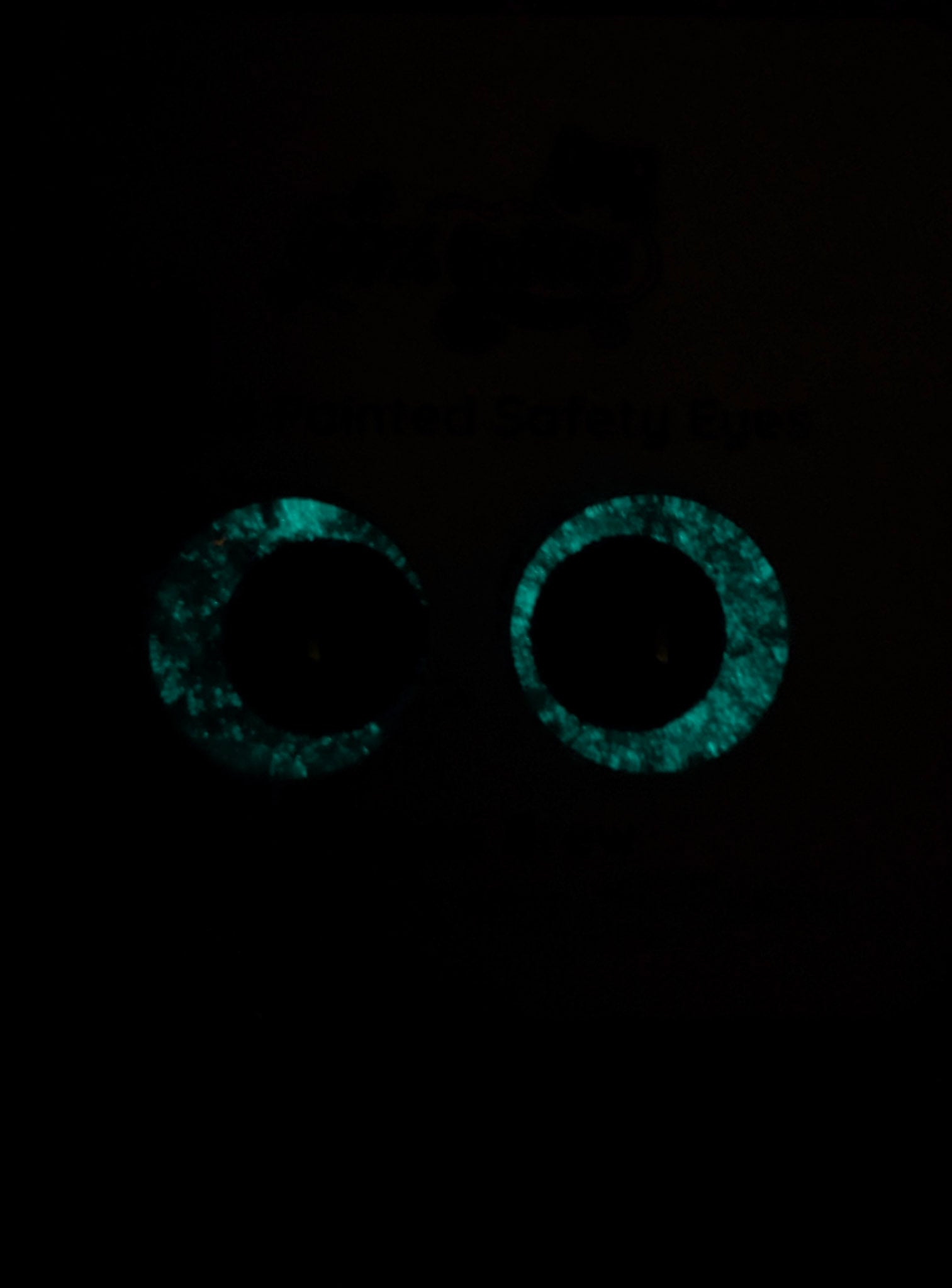Witches Brew - Hand - Painted Glitter Safety Eyes - 99% Coffee