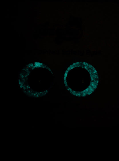 Witches Brew - Hand - Painted Glitter Safety Eyes - 99% Coffee
