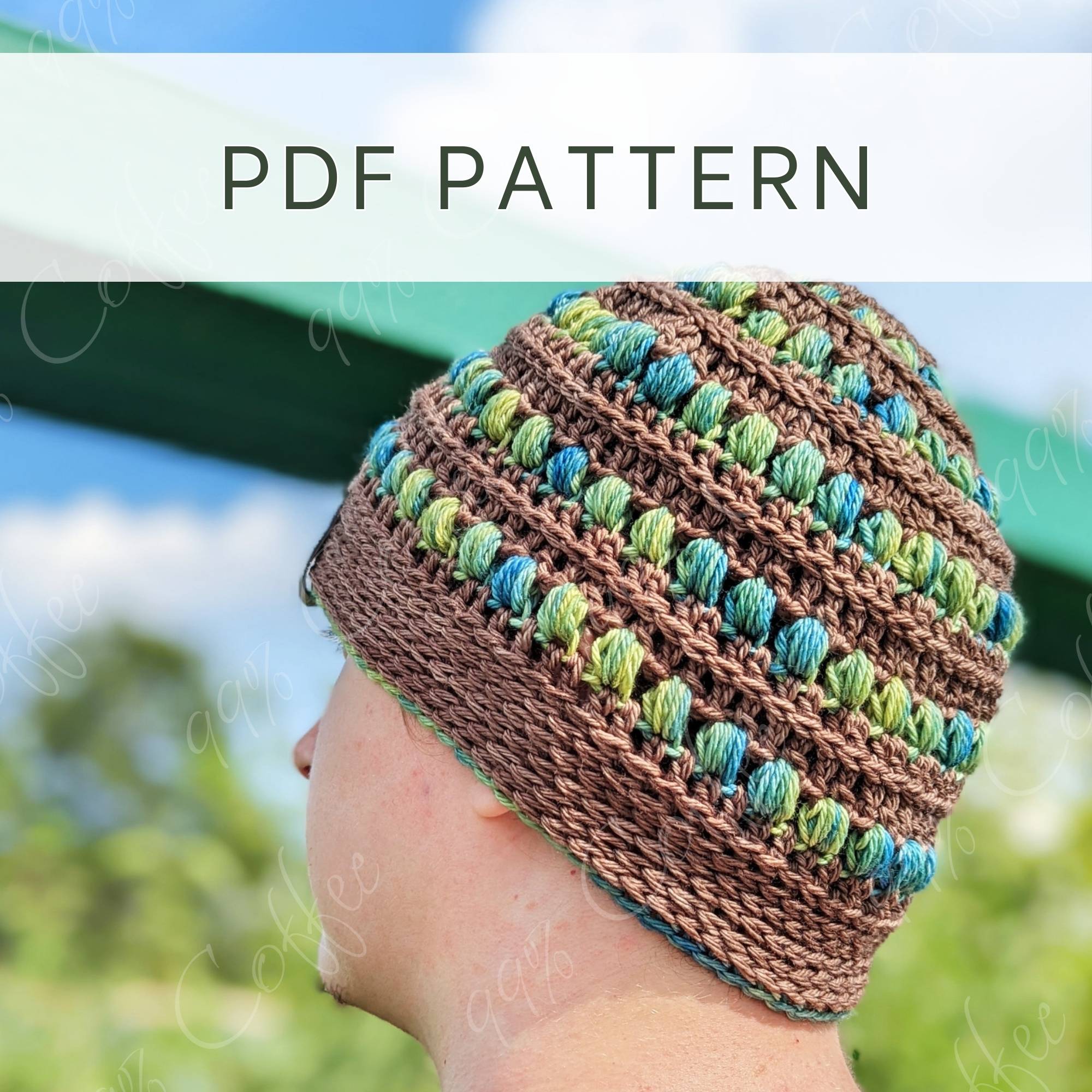Crochet Pattern || Season's End Hat - 99% Coffee